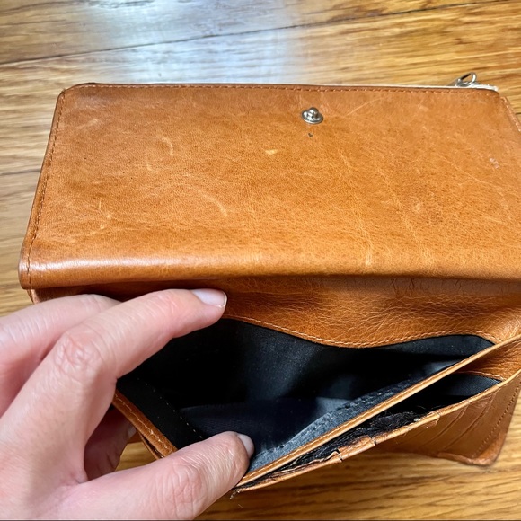 VTG! Michael Kors Trifold Rectangular Leather Jacquard Wallet - Picture 11 of 12